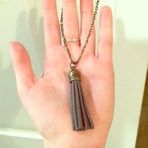 Tassel necklace
