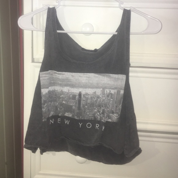 New York Brandy Melville Crop Tee!