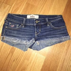 Hollister jean shorts