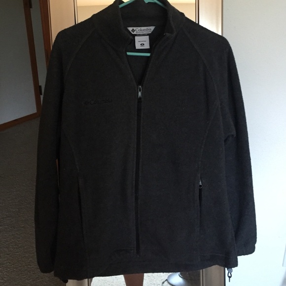 Dark Grey Columbia Zip Up