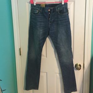 Slim low waist jeans