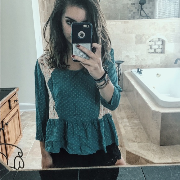 free people paisley shirt