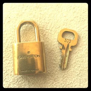 ON HOLD ❌ Authentic Louis Vuitton brass key 305