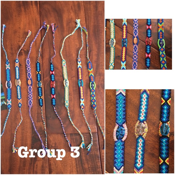 TOH Boho Flat Woven Bracelets (Ask 4 availability) - Picture 2 of 5