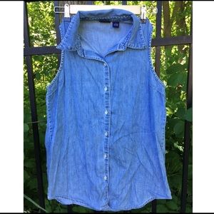 Gap Denim button up