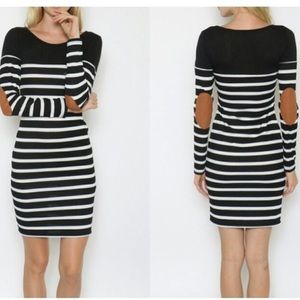 Striped Sweater Dress