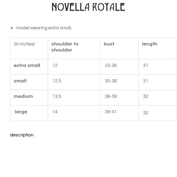 🚫SOLD🚫NWT NOVELLA ROYALE GOLDIE DRESS - Picture 3 of 4