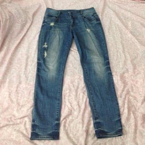 Medium wash jeans