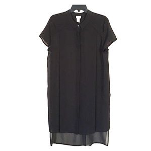 H&M sheer tunic. High low with side slit.