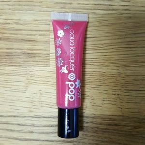 Aqua lacquer pop beauty lip gloss, floating rose