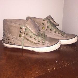Aldo - high top studded converse
