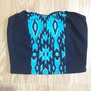 Cropped tube top