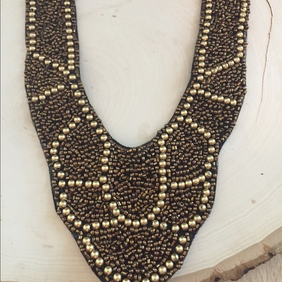 Glamorous Beaded Statement Necklace