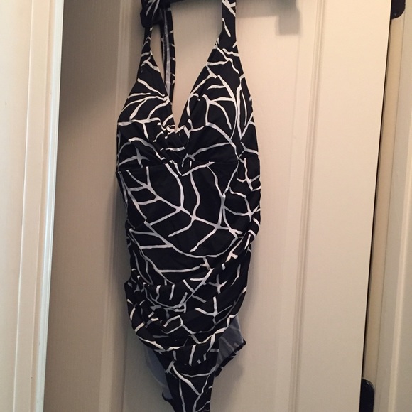 Look fab in this black beauty bathing suit!