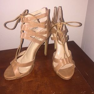 Tan high heals