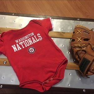 Washington Nationals Onesie Size 3/6