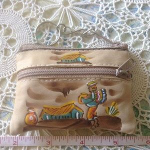 Handpainted coin purse