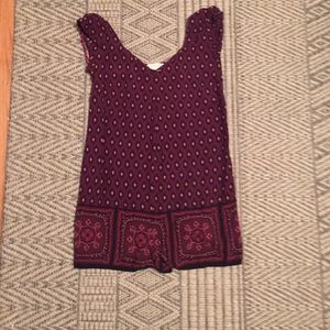 urban outfitters romper extra small