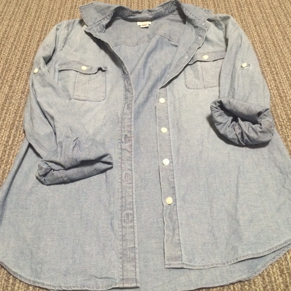 J. Crew denim button down
