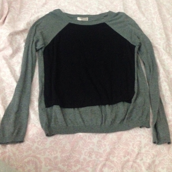 Comfy color block sweater