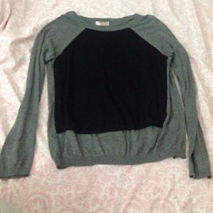 Comfy color block sweater