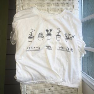 Plants are friends t-shirt