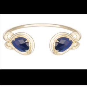 KENDRA SCOTT ANDY BRACELET NAVY CAT EYE