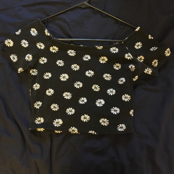 Floral crop top