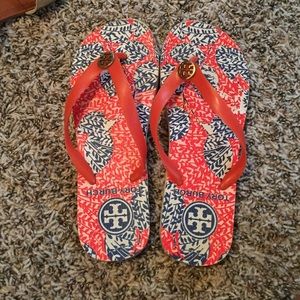 Tory burch flip flops