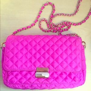 FOREVER 21 Hot Pink Cross Body Purse