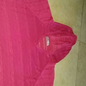 Hollister quarter sleeve with Hoodie top