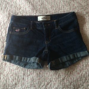 Denim Hollister Shorts