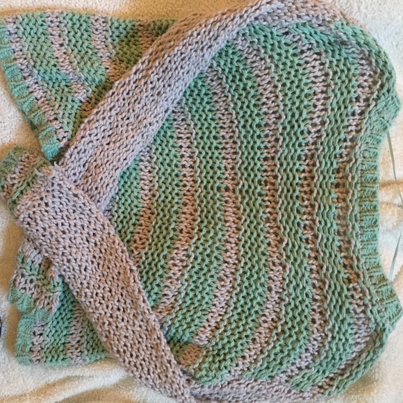 NWOT FREE PEOPLE open weave sweater cotton & silk - Picture 3 of 3