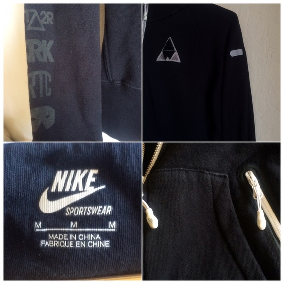 RARE Nike Zip Up Hoodie - Picture 3 of 4