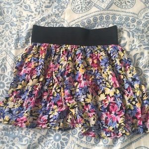 Floral skirt