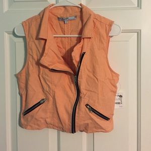 Peach vest