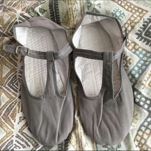 cotton mary jane flats