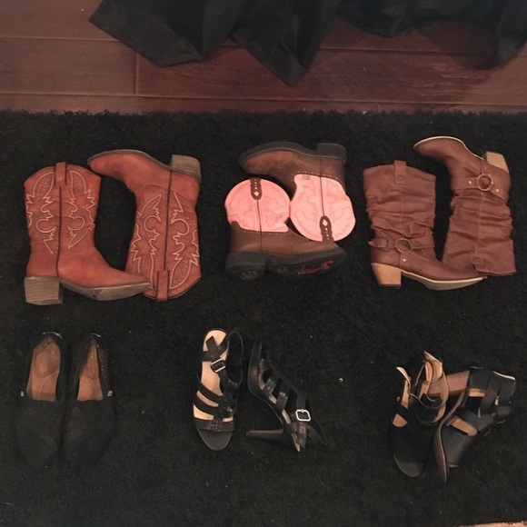 Shoes boots and heels!!