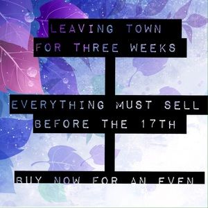 LOWERED PRICES FOR NEXT 5 DAYS