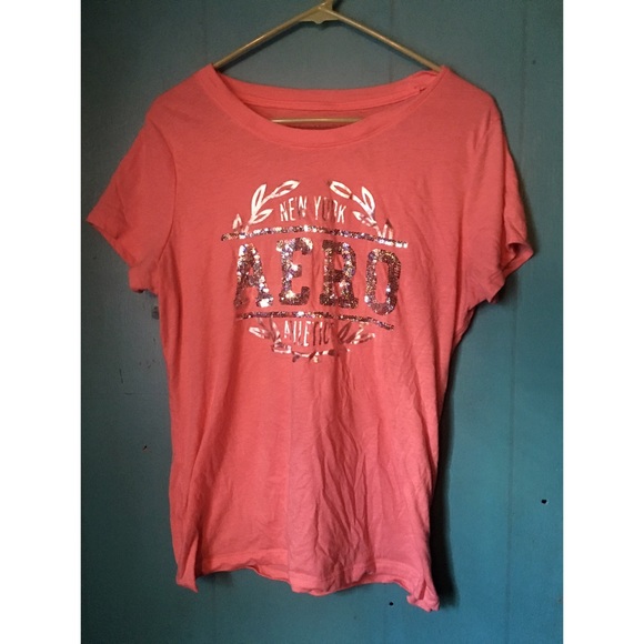 Aero light pink tee