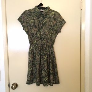 Vintage Paisley Dress