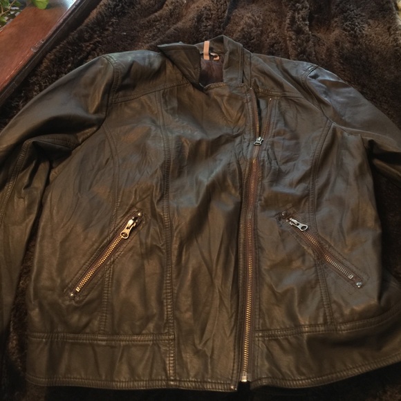 Caslon Jackets & Blazers - Caslon vegan motorcycle jacket