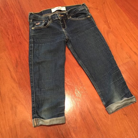 Hollister cropped jeans