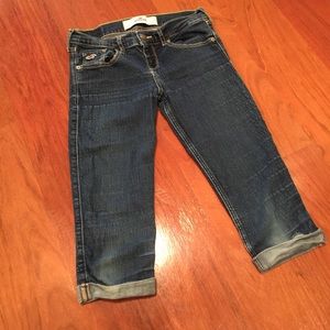 Hollister cropped jeans
