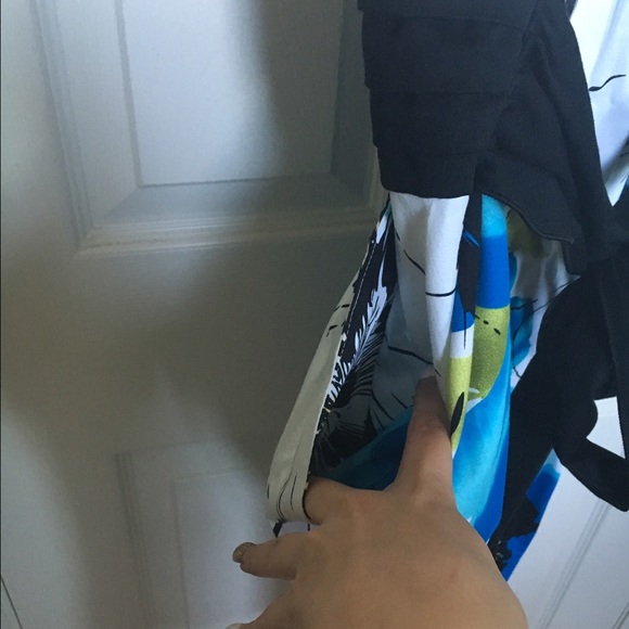 White floral print dress - Picture 4 of 4