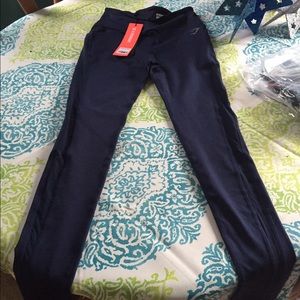 Gymshark navy mesh leggings