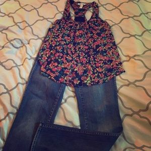 7 for all mankind boot cut jeans