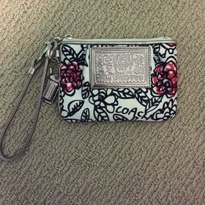 Coach Poppy Wristlet