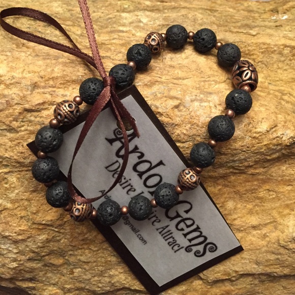 Ardor Gems Jewelry - Black Lava bracelet