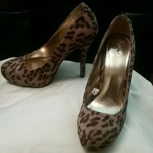 Mossimo Leopard High Heels